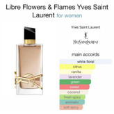 عطر زنانه ایو سن لوران لیبر فلاورز اند فلیمز حجم 90 میل