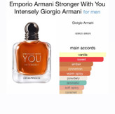 عطر مردانه جورجیو آرمانی استرانگر ویت یو اینتنسلی ادو پرفیوم ۱۰۰ میل