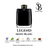 عطر مردانه مونت بلانک لجند ادو پرفیوم حجم ۱۰۰ میل